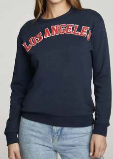 Chaser Los Angeles Sweatshirt In Total Eclipse