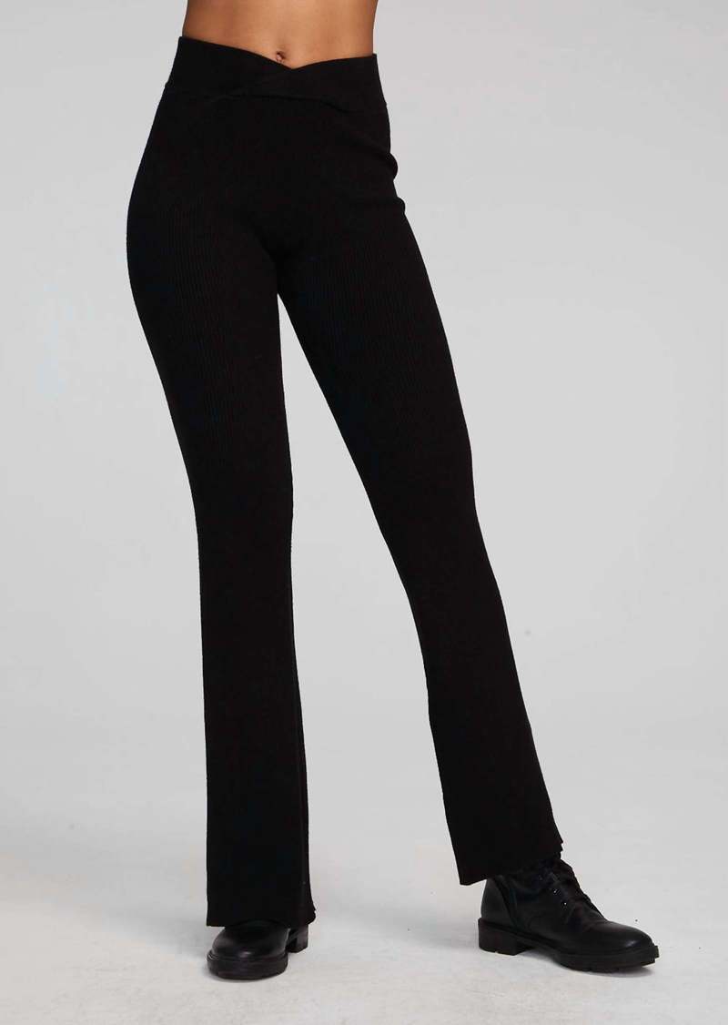 Chaser Party Flare Pants In Black