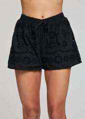 Chaser Paseo Shorts In Black Onyx