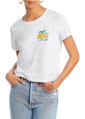 Chaser Pineapple Womens Knit Crewneck Graphic T-Shirt