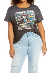 Chaser Bob Dylan Cloud Jersey Graphic Tee in Faded Black at Nordstrom