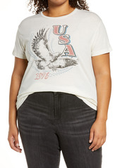 Plus Size Women's Chaser Usa Bicentennial Graphic Tee