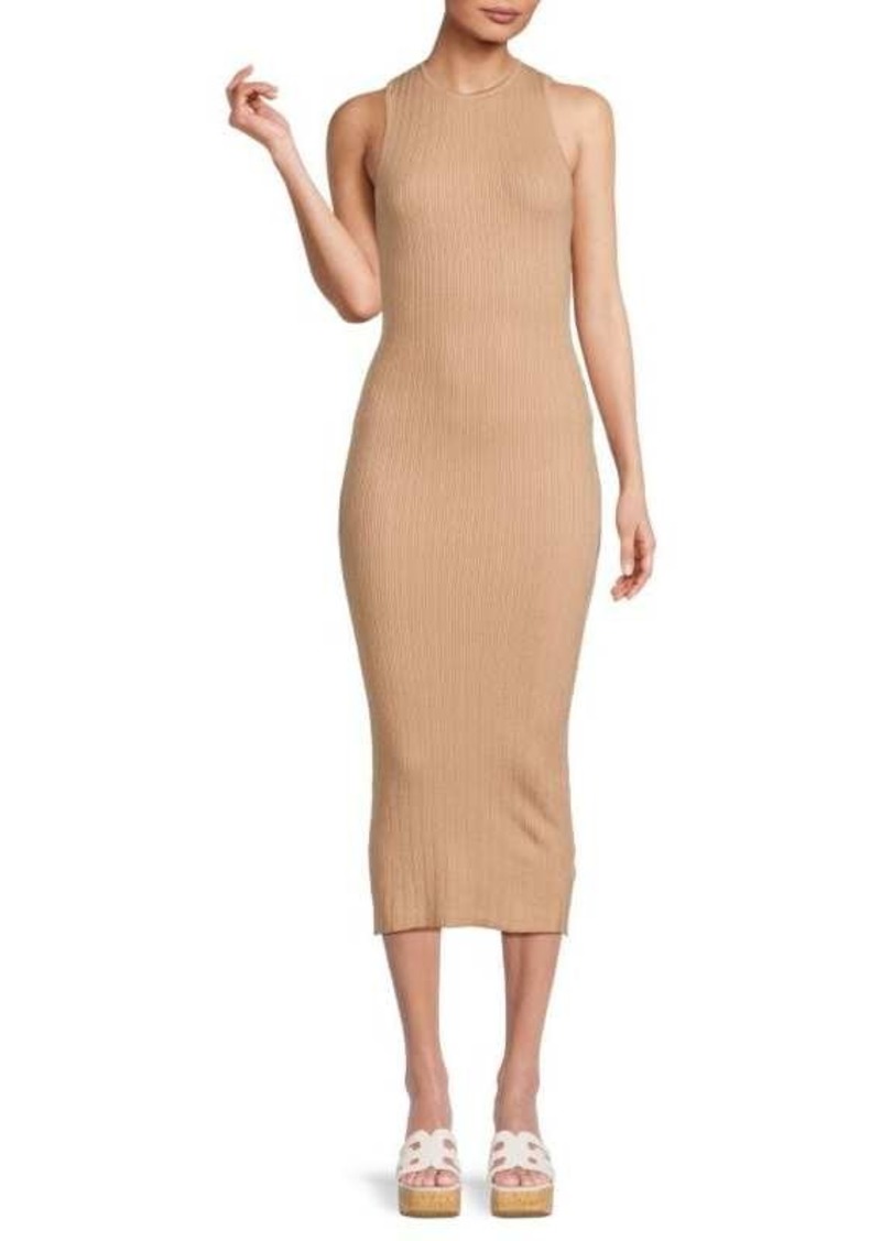 Chaser Rib Knit Midi Dress