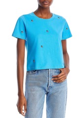 Chaser Womens Crop Cotton T-Shirt