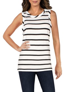 Chaser Womens Knit Striped Tank Top