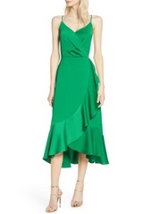 Chelsea28 A-Line Midi Dress in Green Peacock at Nordstrom