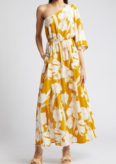 Chelsea28 Floral One-Shoulder Maxi Dress