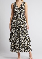 Chelsea28 Floral Tiered Maxi Dress