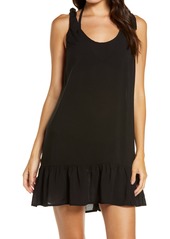 Chelsea28 Lizzie Cover-Up Dress in Black at Nordstrom
