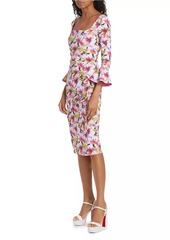 Chiara Boni La Petite Robe Astra Floral Cocktail Dress