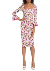 Chiara Boni La Petite Robe Astra Floral Cocktail Dress