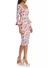 Chiara Boni La Petite Robe Astra Floral Cocktail Dress