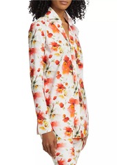 Chiara Boni La Petite Robe Atena Floral Slim-Fit Shirt