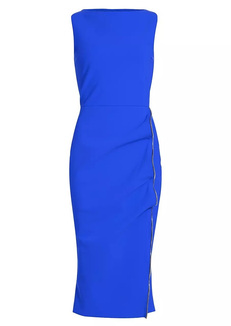 Chiara Boni La Petite Robe Branka Zipper Cocktail Dress