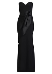 Chiara Boni La Petite Robe Chrysshui Ra Satin-Jersey Strapless Gown