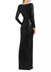 Chiara Boni La Petite Robe Donde Splendid Ruched Gown