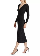 Chiara Boni La Petite Robe Donne Starry Midi Cocktail Dress