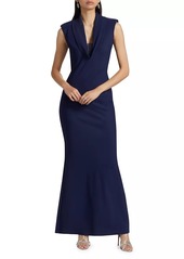 Chiara Boni La Petite Robe Duina Cowlneck Gown