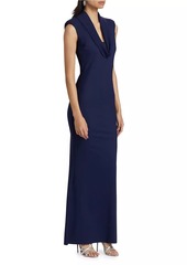 Chiara Boni La Petite Robe Duina Cowlneck Gown