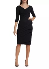 Chiara Boni La Petite Robe Florien Ruched Sheath Dress