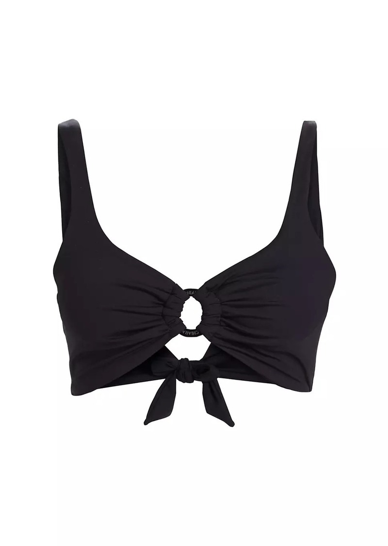 Chiara Boni La Petite Robe Gia Ring-Insert Bikini Top