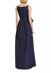 Chiara Boni La Petite Robe Harlee Taffeta Bow Gown