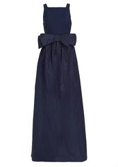 Chiara Boni La Petite Robe Harlee Taffeta Bow Gown