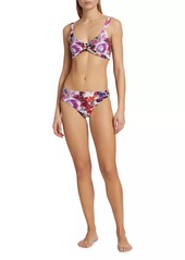 Chiara Boni La Petite Robe Haze Printed O-Ring Bikini Bottom