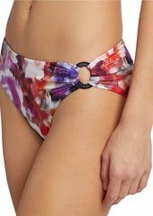 Chiara Boni La Petite Robe Haze Printed O-Ring Bikini Bottom