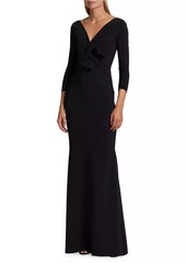 Chiara Boni La Petite Robe Ilenia Twisted Mermaid Gown