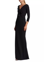 Chiara Boni La Petite Robe Ilenia Twisted Mermaid Gown