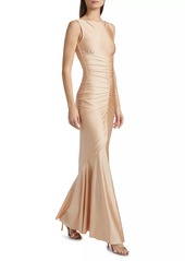 Chiara Boni La Petite Robe Illenne Ruched Jersey Gown