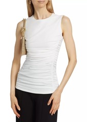 Chiara Boni La Petite Robe Jersey Ruched Shell Tank