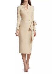 Chiara Boni La Petite Robe Kamala Matte Jersey Wrap Dress