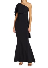 Chiara Boni La Petite Robe Lamya One Shoulder Gown