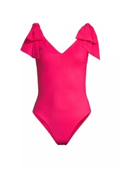 Chiara Boni La Petite Robe Lidia Tie-Strap One-Piece Swimsuit