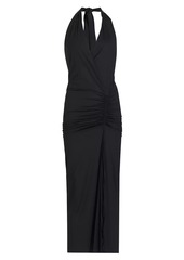 Chiara Boni La Petite Robe Lisse Fee Halter Maxi Dress