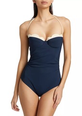 Chiara Boni La Petite Robe Maddy Halterneck One-Piece Swimsuit