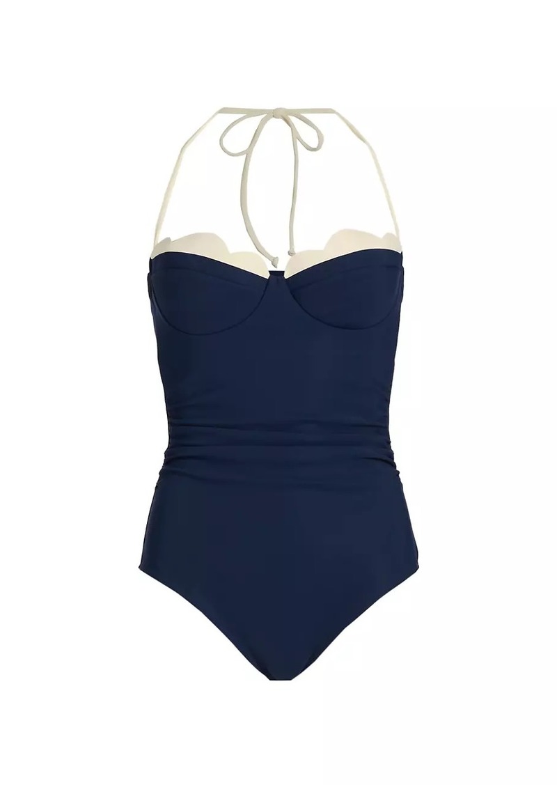 Chiara Boni La Petite Robe Maddy Halterneck One-Piece Swimsuit