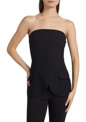 Chiara Boni La Petite Robe Manou Strapless Tailored Top