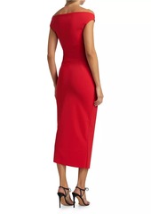 Chiara Boni La Petite Robe Mewan Off-the-Shoulder Cocktail Dress