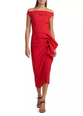 Chiara Boni La Petite Robe Mewan Off-the-Shoulder Cocktail Dress