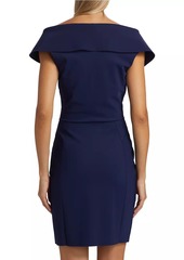 Chiara Boni La Petite Robe Nosma Button-Front Cocktail Dress