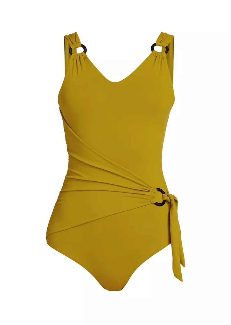 Chiara Boni La Petite Robe Rio Jill O-Ring One-Piece Swimsuit