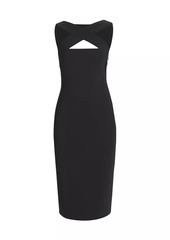 Chiara Boni La Petite Robe Tobia Cross-Strap Cocktail Dress