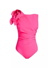 Chiara Boni La Petite Robe Wlasi 3D Floral One-Piece Swimsuit