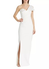 Chiara Boni La Petite Robe Xenia Asymmetric Column Gown