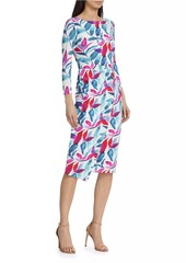 Chiara Boni La Petite Robe Zelie Floral Wrap Dress