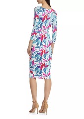 Chiara Boni La Petite Robe Zelie Floral Wrap Dress