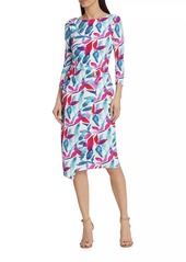 Chiara Boni La Petite Robe Zelie Floral Wrap Dress